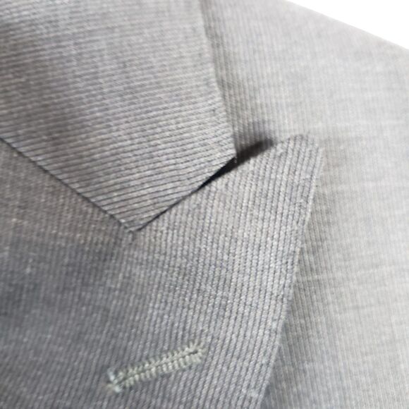 Banana Republic Sport Coat Men 38R Brown Marzotto Wool Slim Peak Jacket Blazer - Picture 4 of 16